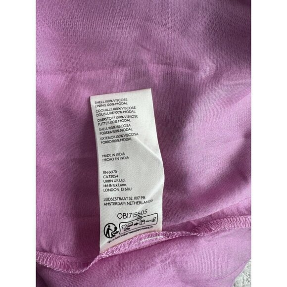 NWT Anthropologie The Odetta Ruffled Maxi Dress XXS V-Neck $198 Purple Lavender - Picture 10 of 10